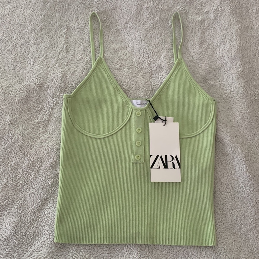 Zara | Button Up Tank